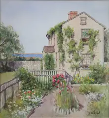 Chopping Bowl Tea Room 22 Union Street by Jane Brewster Reid, Watercolor on Paper, offered Jul 2022