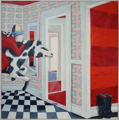 Departure by Gina Gilmour, Oil on Canvas, offered Jul 2022