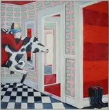 Gina Gilmour, Departure, Oil on Canvas