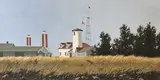John Austin, Brant Point Coast Guard Station, Nantucket, Tempera on Artist Board