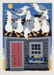 A Little Night Music by Donn Russell Limited Edition, Silkscreen, offered Dec 2022