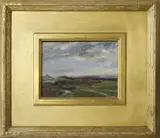 Sankaty Before A Storm by Susan Doyle, Oil on Board, offered Apr 2022