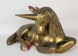 Sergio Bustamante, Brass and Copper Figural Unicorn