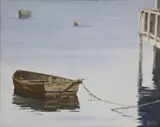 Roy Bailey, Study of a Dory, Oil On Board