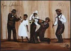 King Charles – 1921 by Molly Dee, 1921, Oil on Canvas, offered Apr 2022