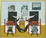 Maggie Meredith, Open Marriage, a New Life Style for Couples, Oil on Canvas