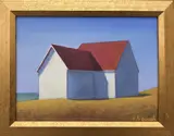 Joan Albaugh, Seaside Sunshine, Oil on Board