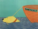 Stephen Huneck, Nantucket, Silkscreen Titled
