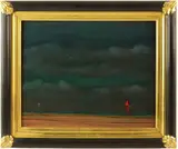 Robert Stark Jr., Red Sail Just Offshore,