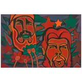 Raúl Martínez, Untitled, circa 1972, oil on canvas
