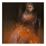 Yasiel Elizagaray, Deseando Volver (from the series Ánimas), 2023, oil on canvas