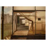 José Diego Reina Utset, Casetas 2, 3 y 5, 2025, oil on canvas