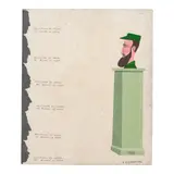 Carlos Rodríguez Cárdenas, Rectificar es crear, es buscar lo nuevo, 1988, acrylic on wood