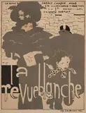 Pierre Bonnard, La Revue Blanche (Bouvet 30, Roger-Marx 32), 1894, Lithograph in colors on wove paper linen-backed
