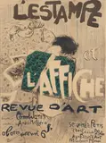 Pierre Bonnard, l'Estampe et l'Affiche (Roger-Marx 38, Bouvet 44), 1897, Lithograph in colors on wove paper linen-backed