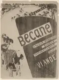 Édouard Vuillard, Bécane (Roger-Marx 49 variant), c. 1894, Lithograph on wove paper linen-backed