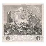 William Hogarth, Tail Piece (The Bathos) (Paulson 216), 1764, Etching with engraving on wove paper, the only state