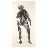 Leonard Baskin, Man of Peace; The Hydrogen Man (Fern/O'Sullivan 180; 249), 1952; 1954, Two woodcuts on japon paper, each signed in pencil and titled