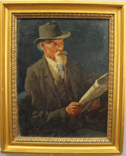 Lawrence Earle, Untitled, Oil on canvas