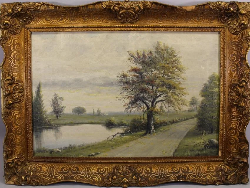 Edwin Gates, Untitled, Oil on canvas
