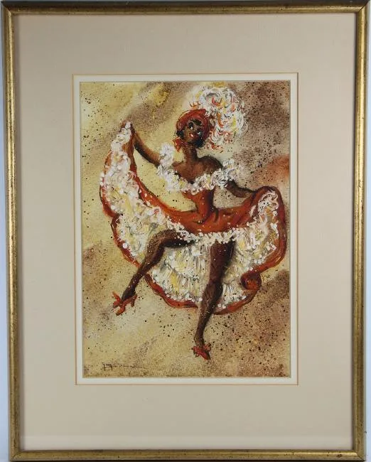 Guy Howard Saunders, Untitled, Watercolor/Ink
