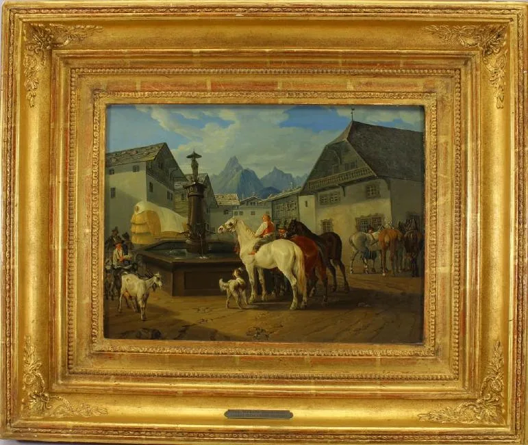 Untitled by Johann Wilhelm Baumeister, Oil on canvas, offered Aug 2018