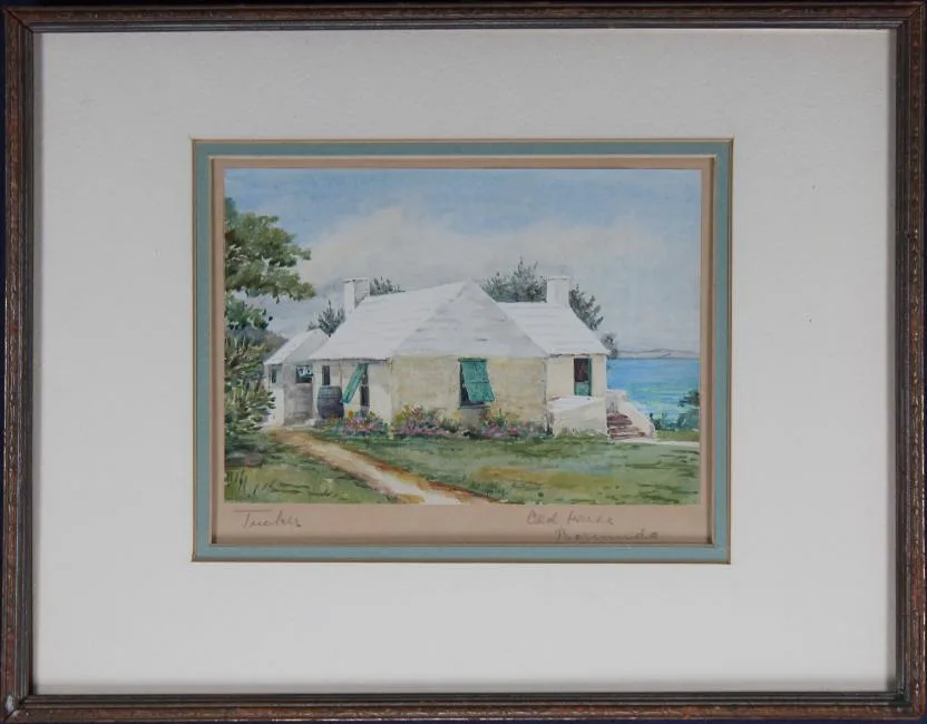 Untitled by Ethel Tucker, Watercolor, sold Aug 2018