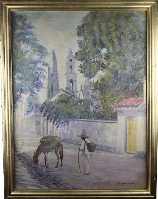 Untitled by Arthur W. Weisgerber, Oil, offered Aug 2018