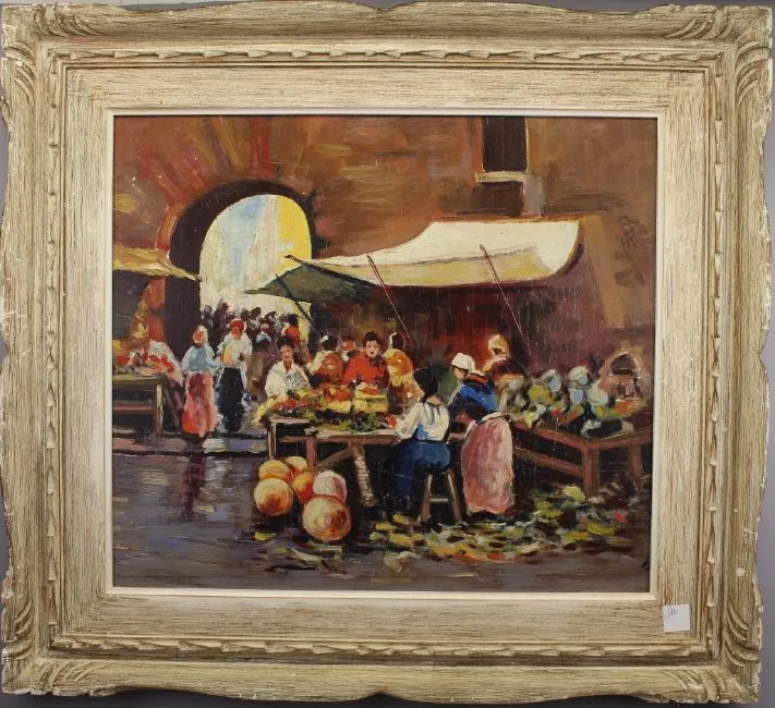 Mario Maresca, Untitled, Oil on canvas