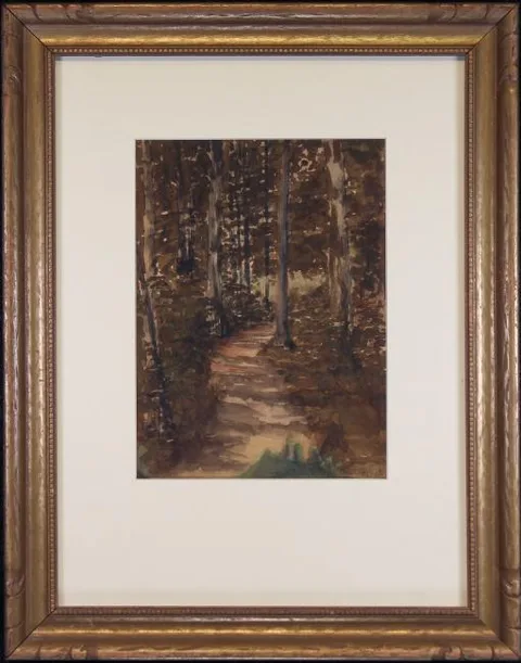 Willard Metcalf, Untitled, Watercolor
