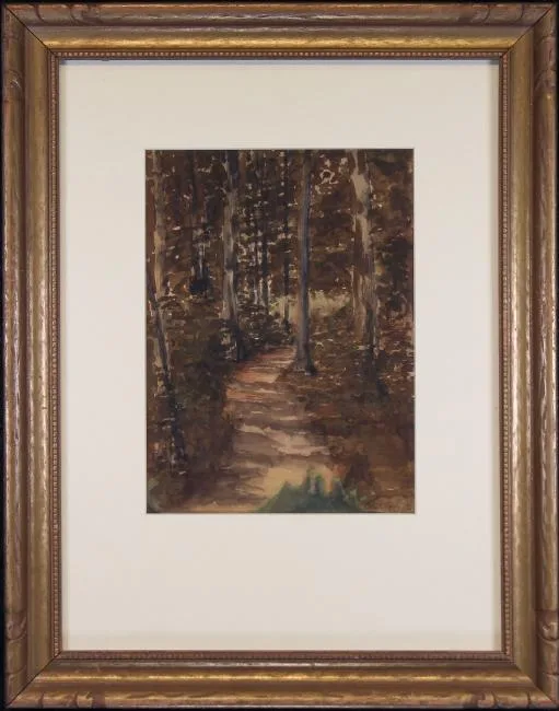 Willard Metcalf, Untitled, Watercolor