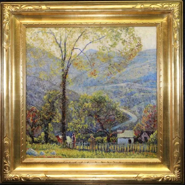 Edward Willis Redfield, Untitled, Oil on canvas