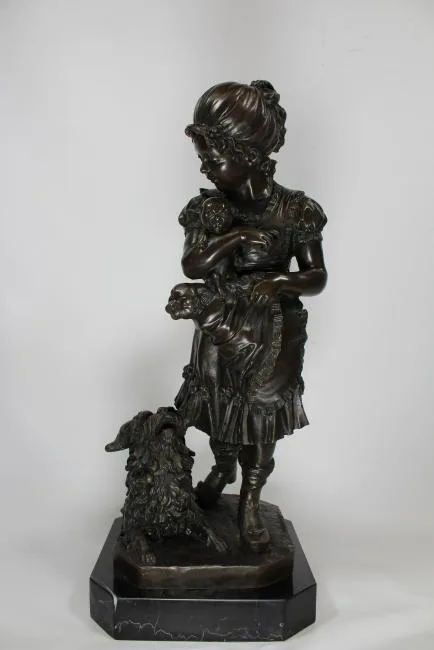 Untitled by Ferdinand Barbedienne, Bronze, sold Oct 2018
