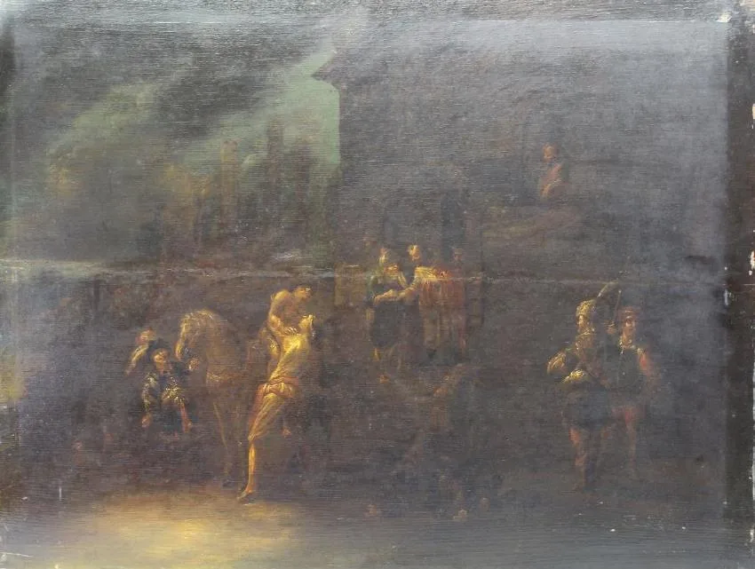 Untitled by Leonaert Bramer, Oil on board, offered Oct 2018