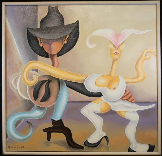 Untitled by Alvaro Guillot, Oil on canvas, offered Oct 2018