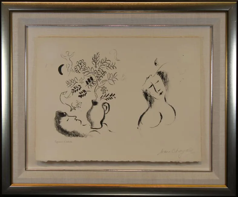 Epreuve D'Artiste by Marc Chagall, Lithograph, sold Oct 2018