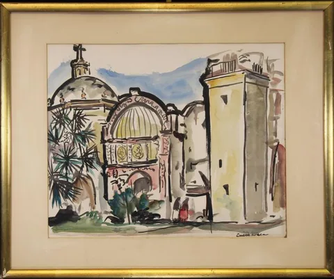 Philip Moose, Untitled, Watercolor