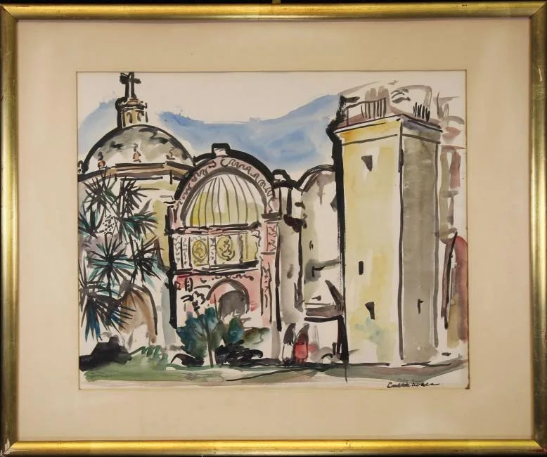 Philip Moose, Untitled, Watercolor
