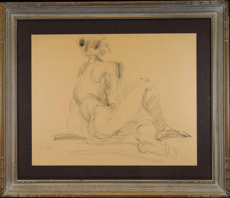 Untitled by Maurice Sterne, Charcoal, offered Oct 2018