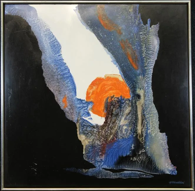 Untitled by George Trivellini, Acrylic, offered Oct 2018