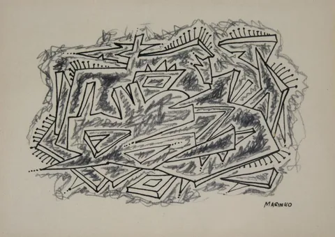 George Marinko, Untitled, mixed media