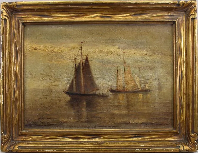 Untitled by Marshall Johnson, Jr., Oil, offered Oct 2018