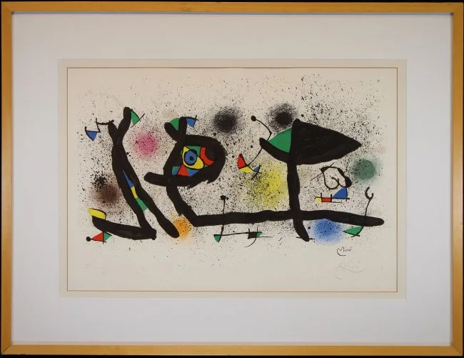 Untitled by Joan Miró, lithograph, offered Oct 2018