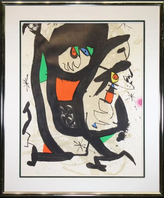 Untitled by Joan Miró, lithograph, offered Oct 2018