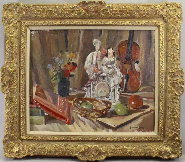 Untitled by Montague Leder, Oil on canvas, offered Oct 2018