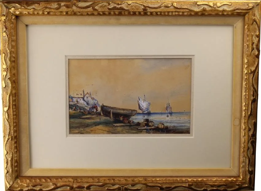 Untitled by Charles de Tournemine, Watercolor on Paper, offered Oct 2018