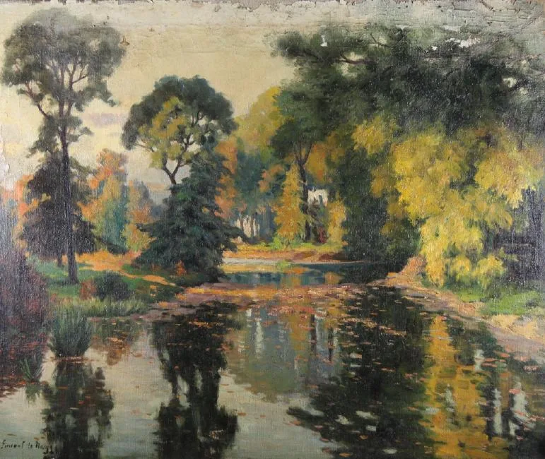 Ernest de Nagy, Untitled, Oil on canvas