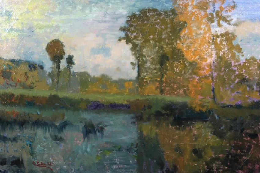 Untitled by Carl Saxild, Oil on canvas, offered Oct 2018