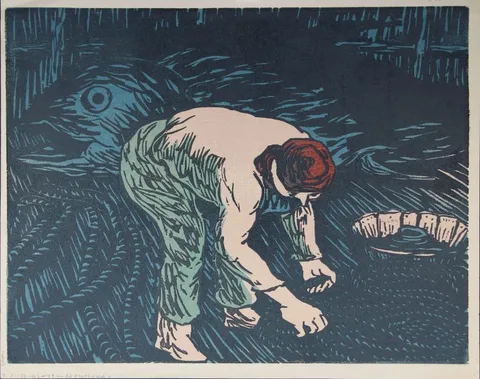Frank Leonard Allen, Untitled, Woodblock
