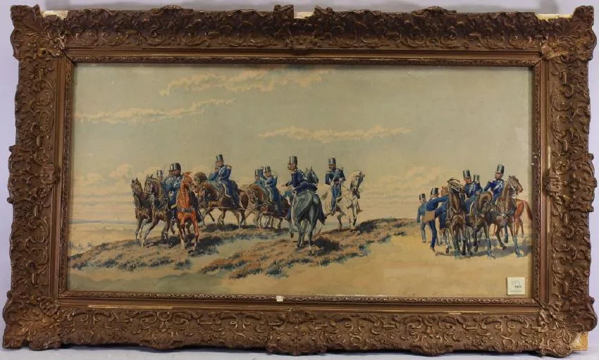 Untitled by Willem Constantijn Staring, Watercolor, offered Oct 2018
